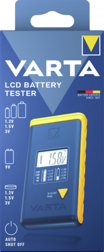 Varta Batterie Tester LCD Digital, Ansicht 2