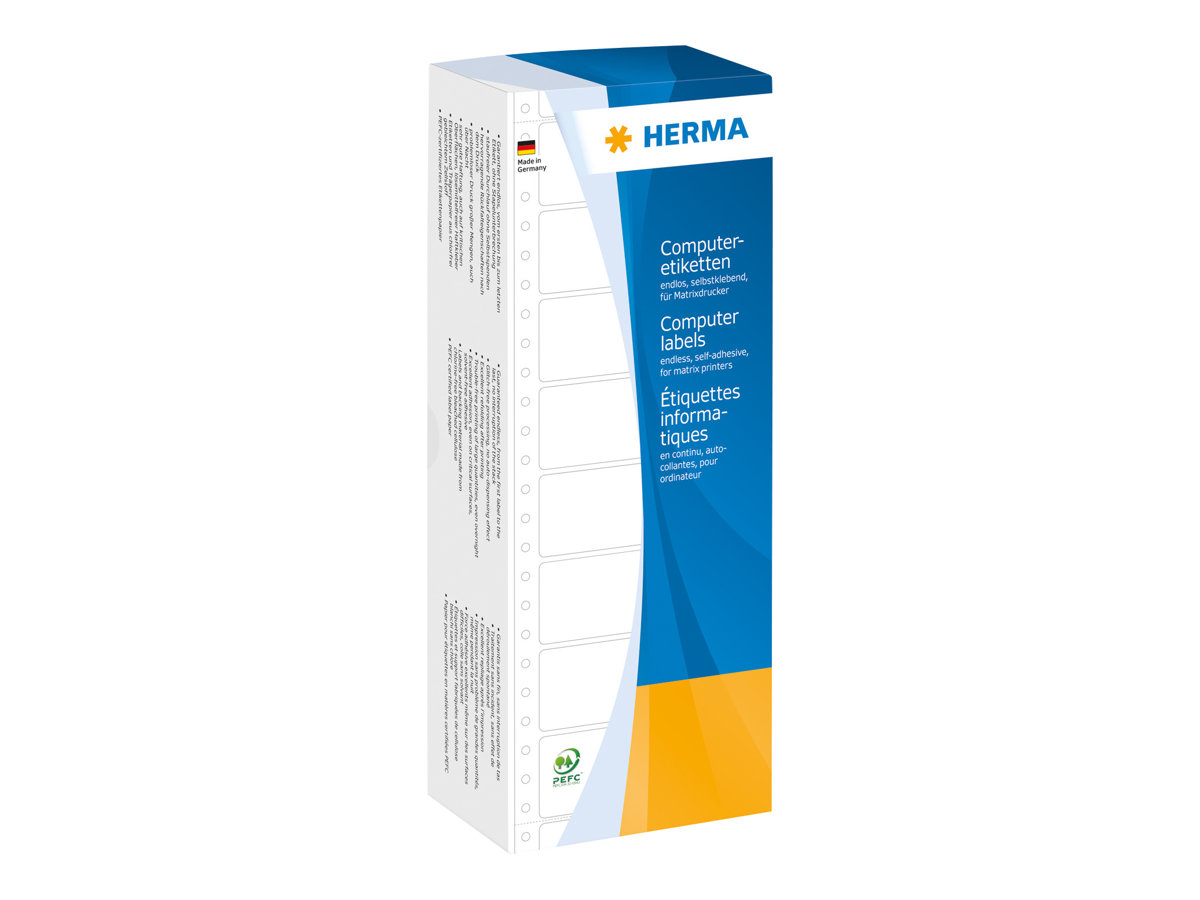 HERMA Computer labels - Papier - matt - permanent selbstklebend, Ansicht 3