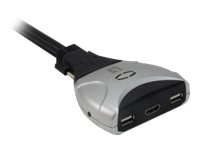 LevelOne KVM-0290 - KVM-Switch - 2 x KVM port(s)