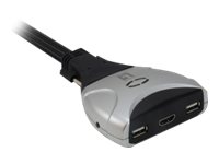 LevelOne KVM-0290 V2.0 2-Port USB HDMI Audio KVM Switch