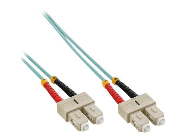 InLine LWL Duplex Kabel - SCSC - 50125µm - OM3 - 30m