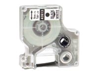 Dymo D1 - Polyester - selbstklebend - Schwarz auf Weiß - Rolle (0,6 cm x 7 m), Ansicht 2