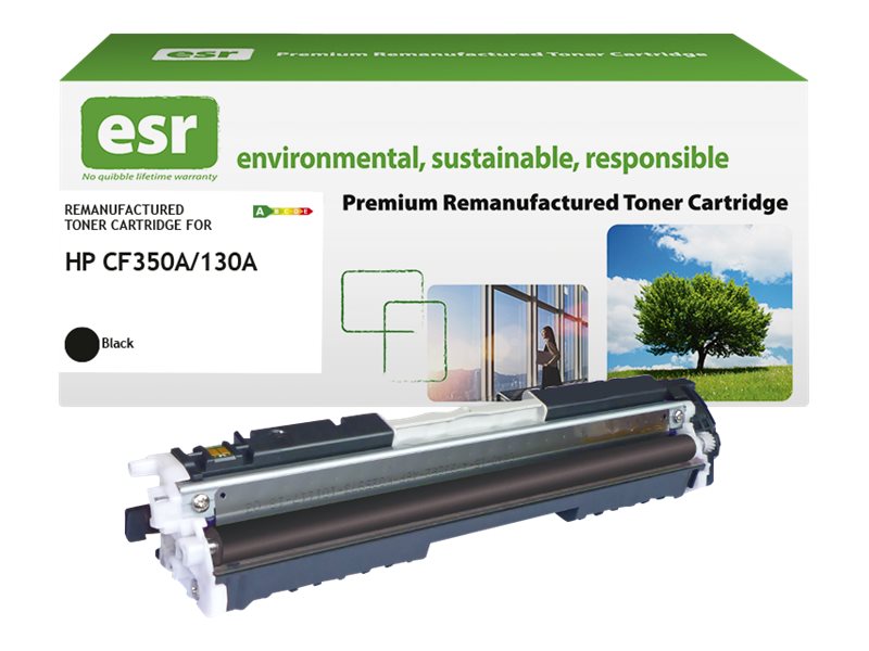 ESR Schwarz - kompatibel - Karton - wiederaufbereitet - Tonerpatrone (Alternative zu: HP CF350A)
