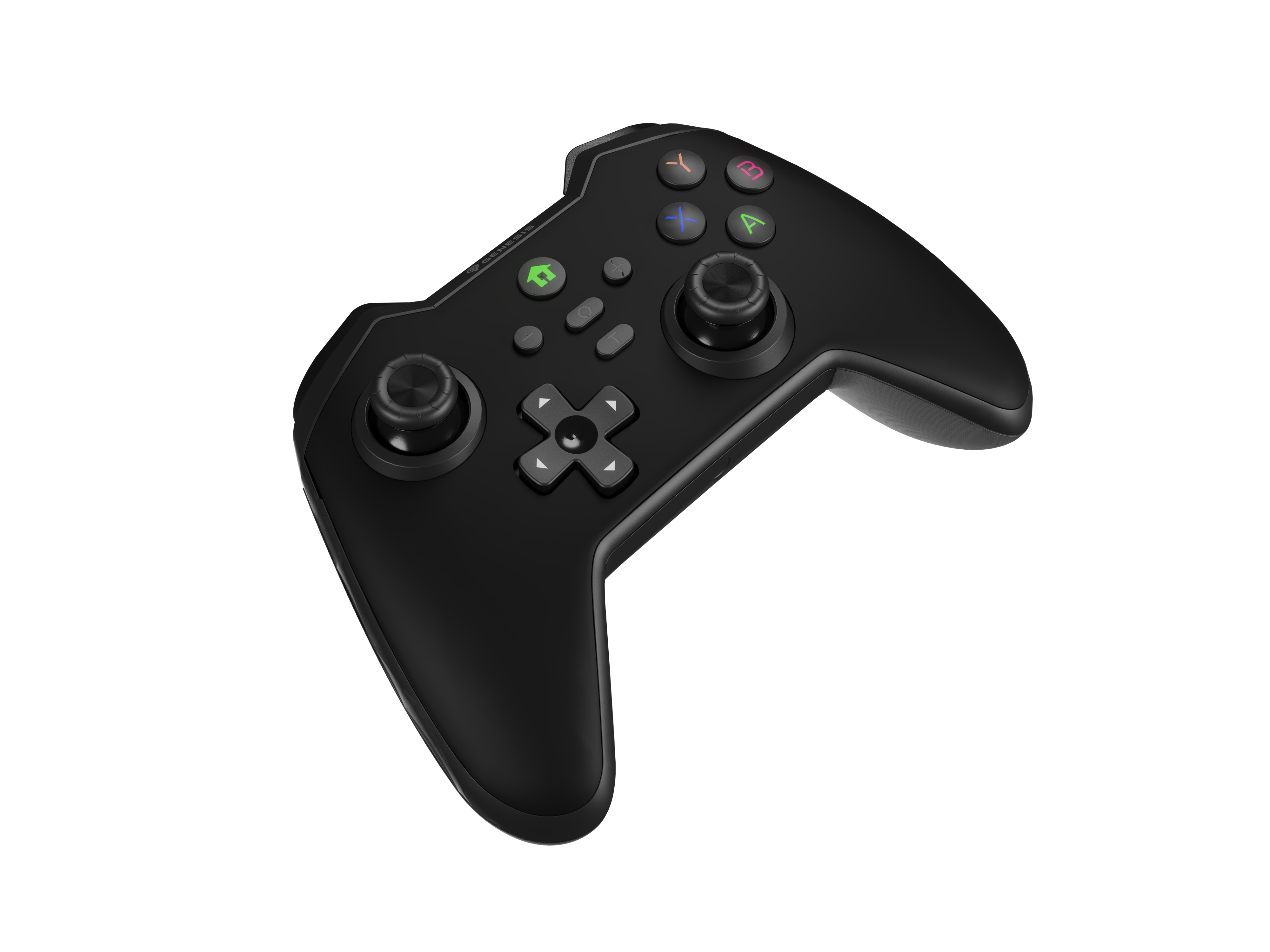 natec Gamepad Mangan 400 kabellos schwarz PC/Switch - Gamepad - 19 Tasten, Ansicht 2