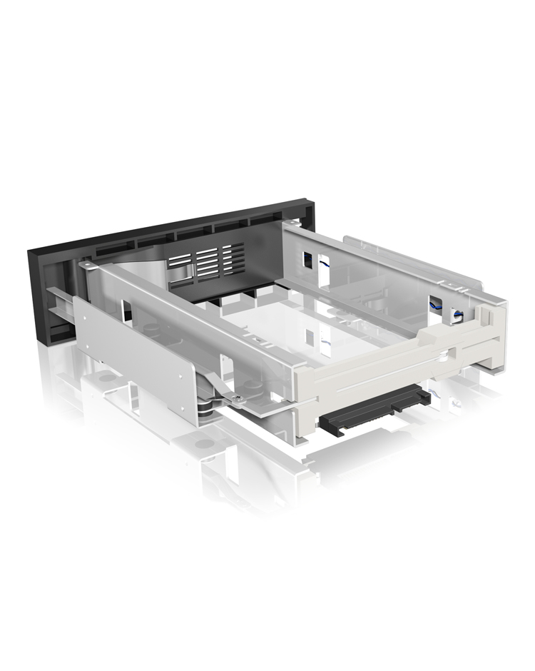 ICY BOX IB-168SK-B - Mobiles Speicher-Rack - 3.5 (8.9 cm), Ansicht 4