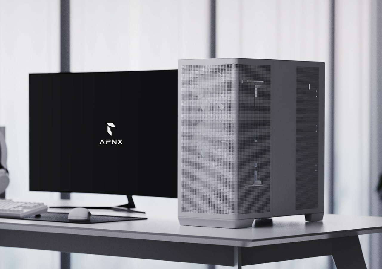 AEROCOOL ADVANCED TECHNOLOGIES Geh Midi APNX C1 MicroATX/ATX/MiniITX o.N. white - ATX - Midi/Minitower - ATX, Ansicht 3