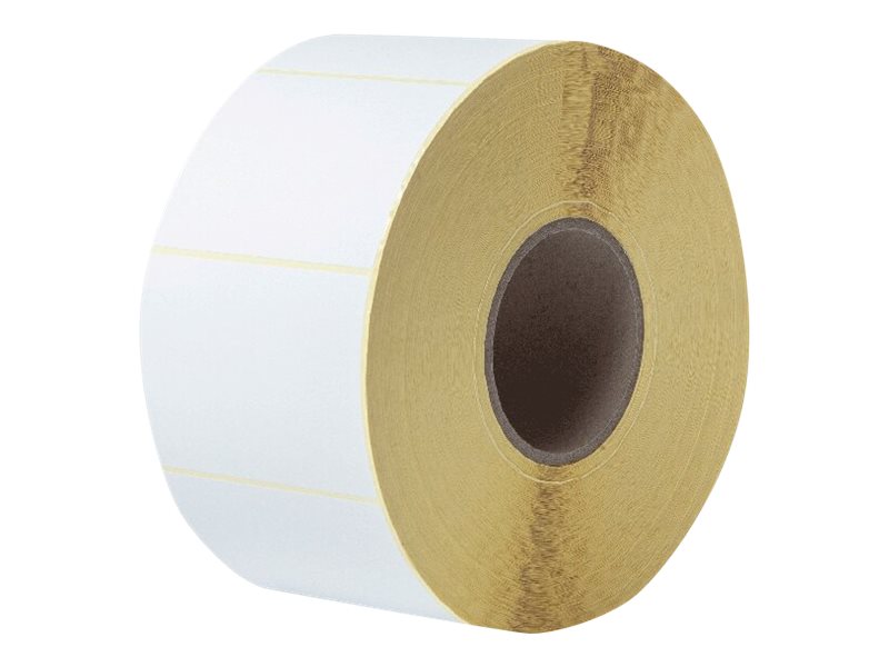 Brother Premium - Halbglänzend - Oberseite beschichtet - weiß - 102 x 74 mm 2940 Etikett(en) (1 Rolle(n)