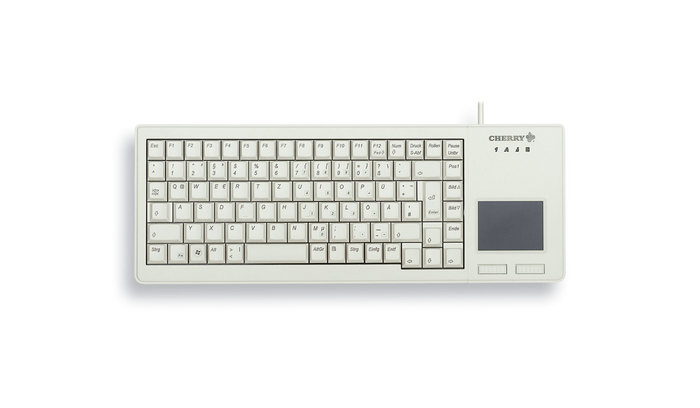 Cherry XS Touchpad - Volle Größe (100%) - Kabelgebunden - USB - QWERTZ - Grau