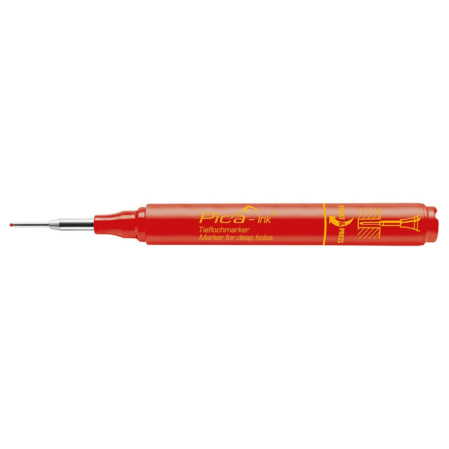 Pica  Marker Pica-Ink - 10 Stück(e) - Rot - Fibre tip - Rot - Gelb - Rund - 1,5 mm, Ansicht 4