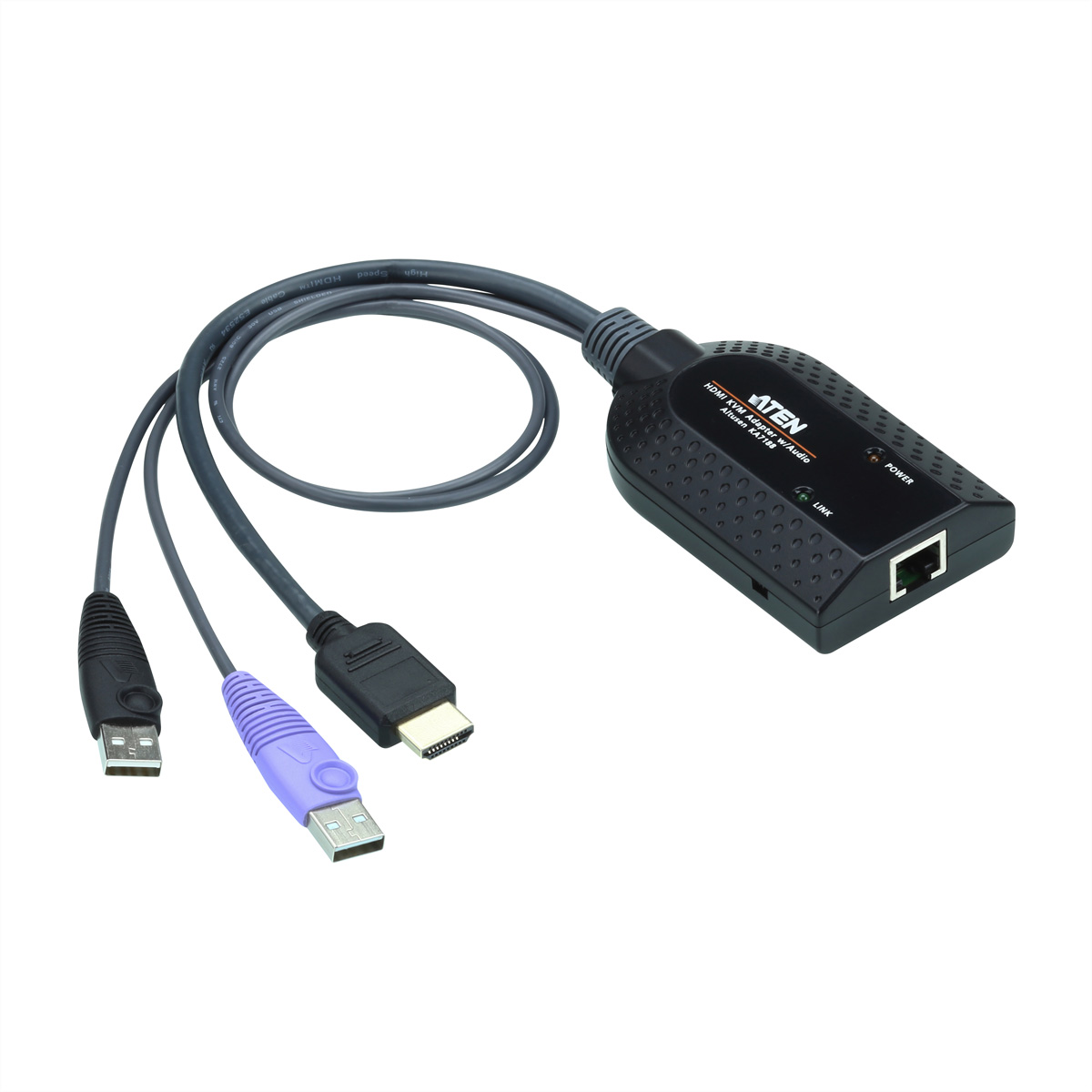 ATEN KA7188 USB HDMI VM KVM Adapterkabel - KVM-Umschalter - HDMI-Ausgang