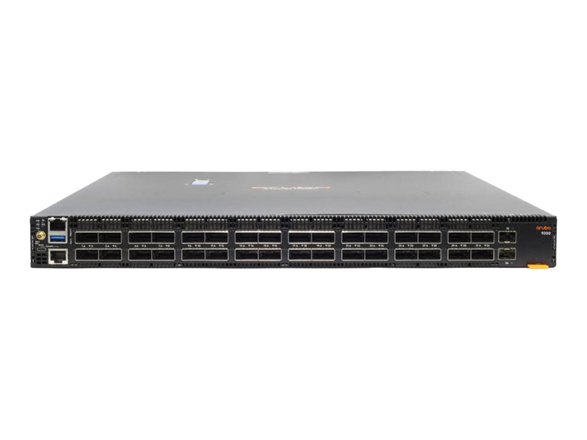 HPE Aruba CX 9300-32D 32-port 100/200/400G QSFP-DD