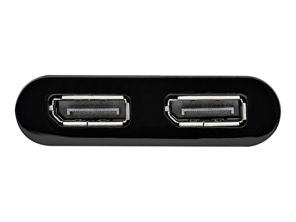 StarTech.com StarTech USB 3.0 to Dual DisplayPort Adapter 4K 60Hz, DisplayLink Certified, Video Converter with External Graphics Card - Mac & PC (USB32DP24K60)