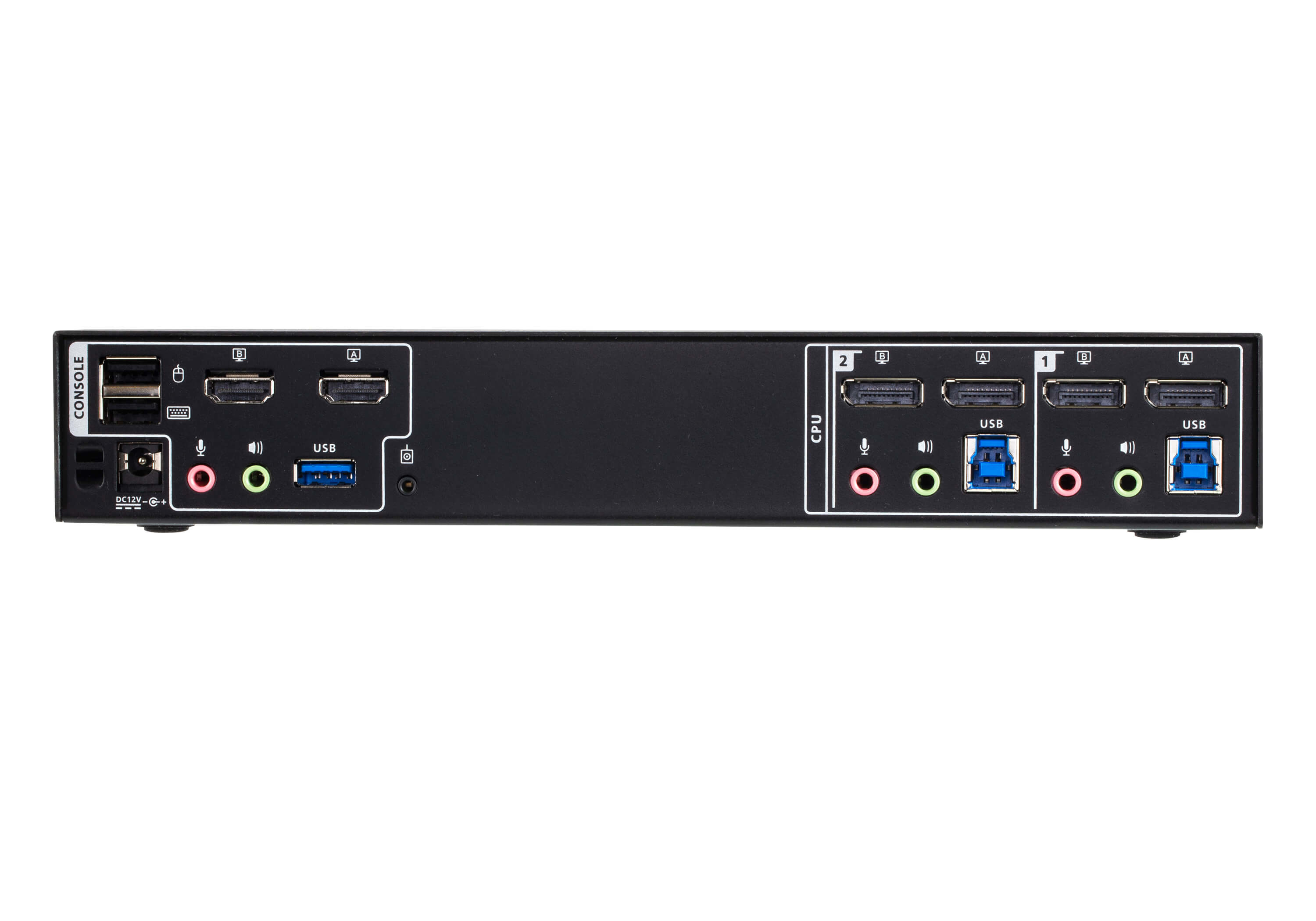 ATEN CM1942 - KVM-/Audio-/USB-Switch - 2 x KVM/Audio/USB, Ansicht 3