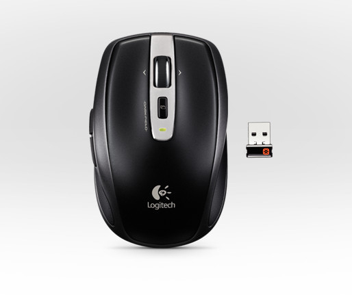 Logitech Anywhere Mouse MX - Maus - Laser - Schwarz (910-003445) - Bild 1 von 1