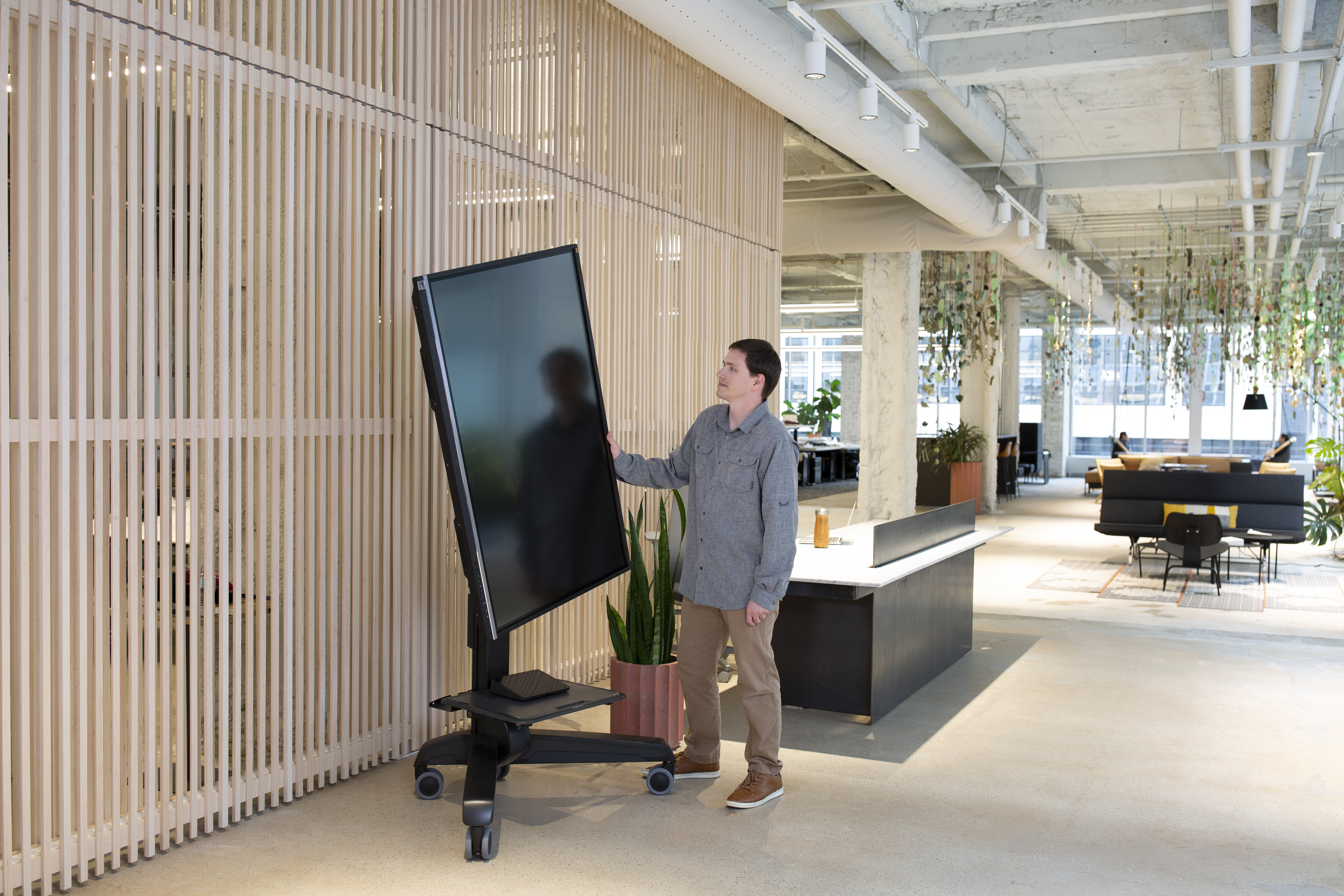 Ergotron Neo-Flex Mobile MediaCenter VHD - Wagen - Patentierte Constant Force Technologie - für LCD-Display, Ansicht 2