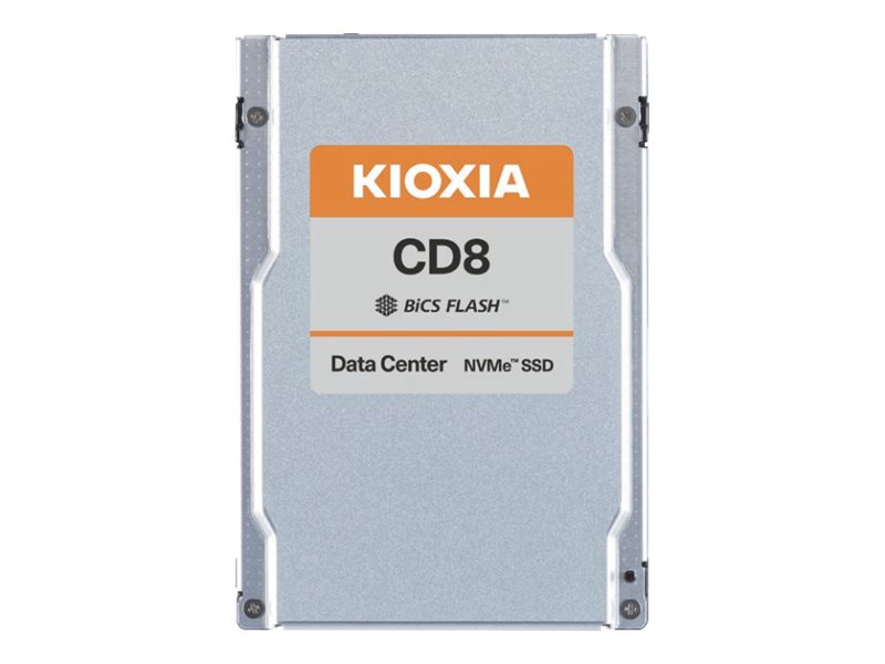 KIOXIA CD8-V Series KCD8XVUG1T60 - SSD - Mixed Use - 1600 GB - Datencenter SSD - intern - 2.5" (6.4 cm) - PCIe 4.0 x4 (NVMe)