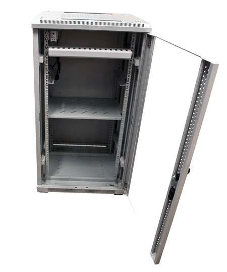 ALLNET 139698 - 12U - Freistehendes Gestell - Grau - Stahl - Geschlossen - 48,3 cm (19 Zoll), Ansicht 3