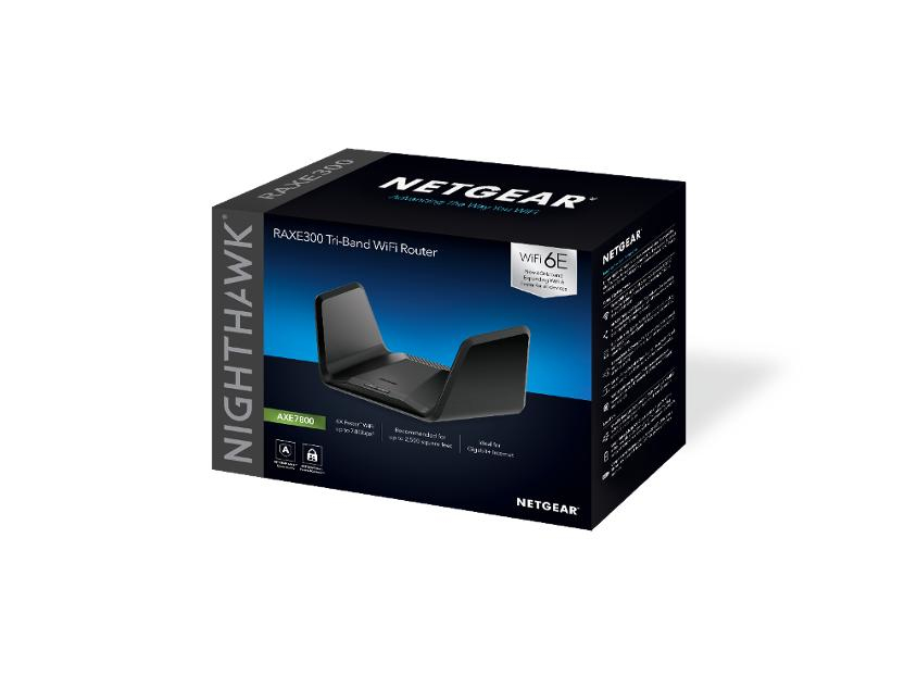 Netgear Nighthawk RAXE300 - Wireless Router 4-Port-Switch, Ansicht 3