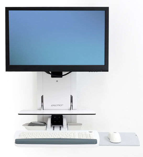 Ergotron Sit-Stand Vertical Lift, Patient Room - Befestigungskit, Ansicht 2