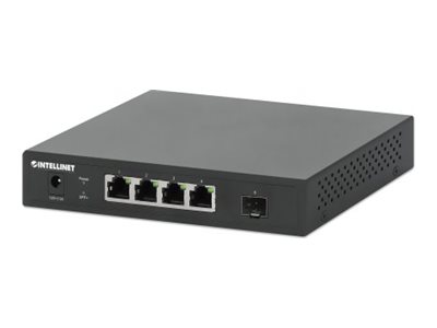 Intellinet Switch - unmanaged - 4 x 10/100/1000/2.5G + 1 x 10 Gigabit SFP+ (Uplink)