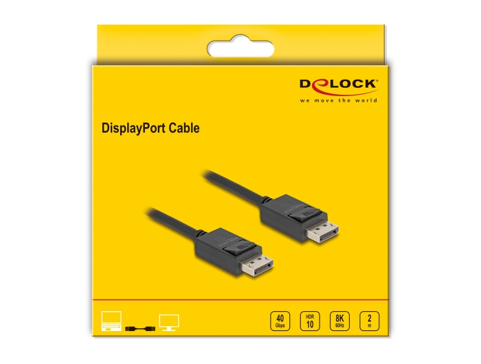 Delock DisplayPort-Kabel - DisplayPort (M), Ansicht 3