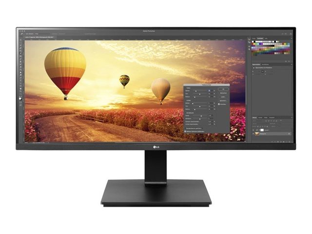 LG 34BR65F-B - LED-Monitor - gebogen - 86.6 cm (34")