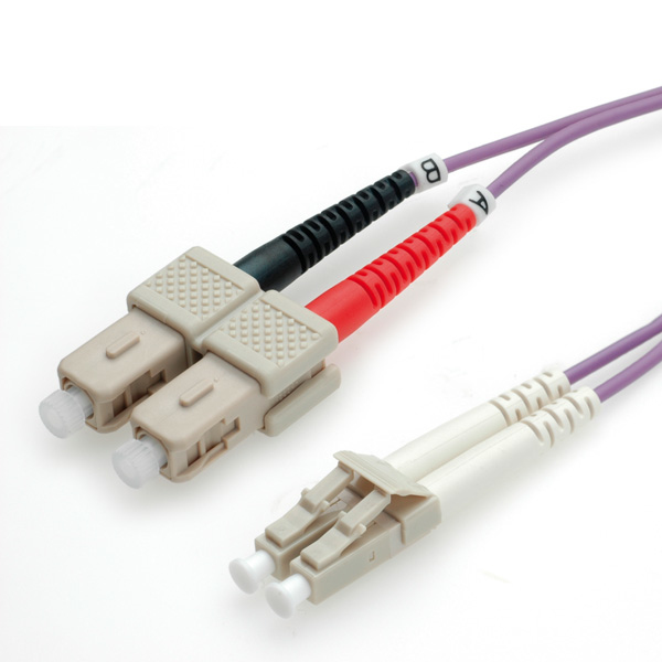 ROLINE Patch-Kabel - LC Multi-Mode (M) zu SC multi-mode (M), Ansicht 2