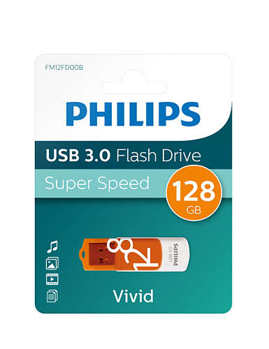 Philips FM12FD00B Vivid Edition 3.0 - USB-Flash-Laufwerk, Ansicht 4