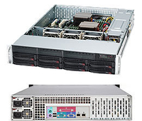 Supermicro SC825 TQC-R1K03LPB - Rack-Montage 2U