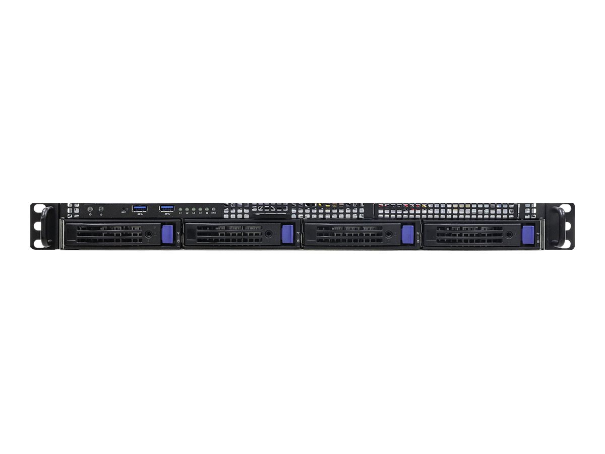 ASRock Rack 1U4LW-X570 RPSU - Server - Rack-Montage - 1U - keine CPU - RAM 0 GB - SATA - 400 Watt, Ansicht 3