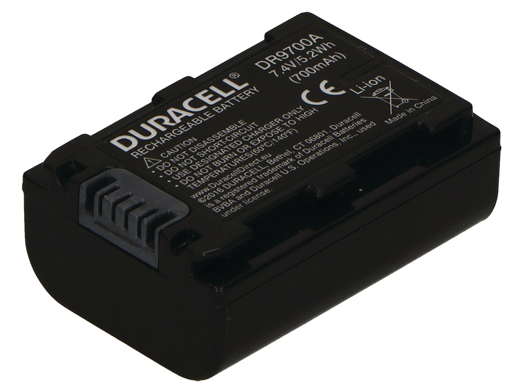 Duracell Batterie - Li-Ion - 650 mAh - für Sony Cyber-shot DSC-HX200, Ansicht 4