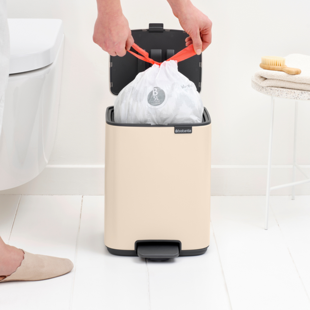 Brabantia Treteimer Bo 7 Liter Soft Beige, Ansicht 2