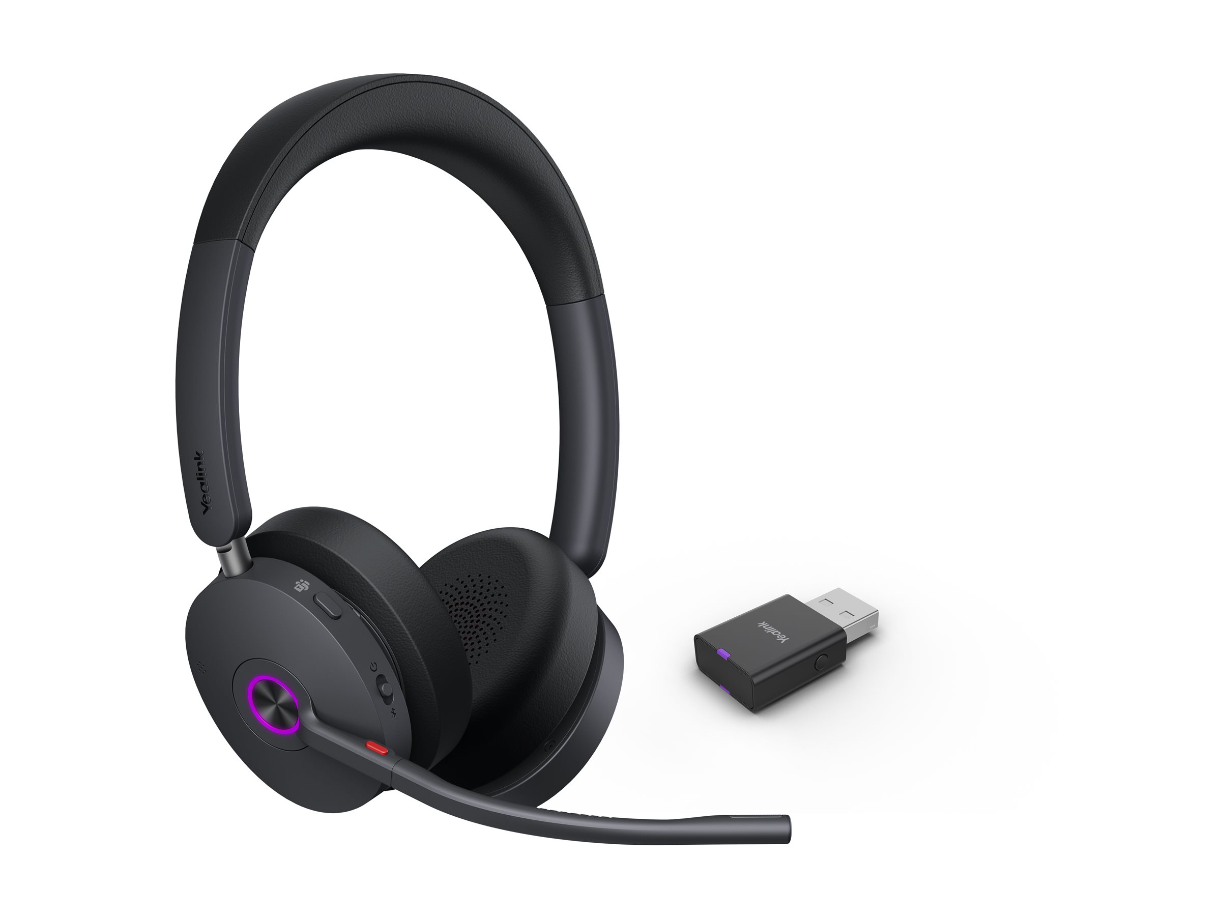 Yealink WH68 Hybird - Headset - On-Ear - DECT / Bluetooth, Ansicht 3