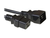 MicroConnect Stromkabel - IEC 60320 C19 zu IEC 60320 C20, Ansicht 2