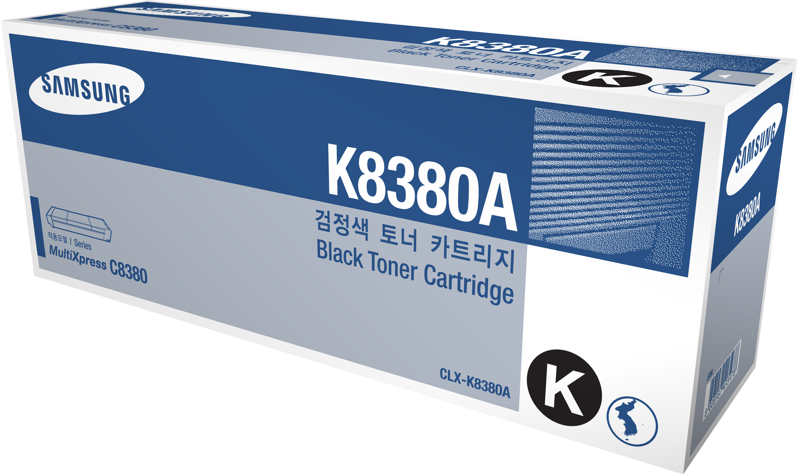 HP Samsung CLX-K8380A - Schwarz - Original - Tonerpatrone (SU584A), Ansicht 3