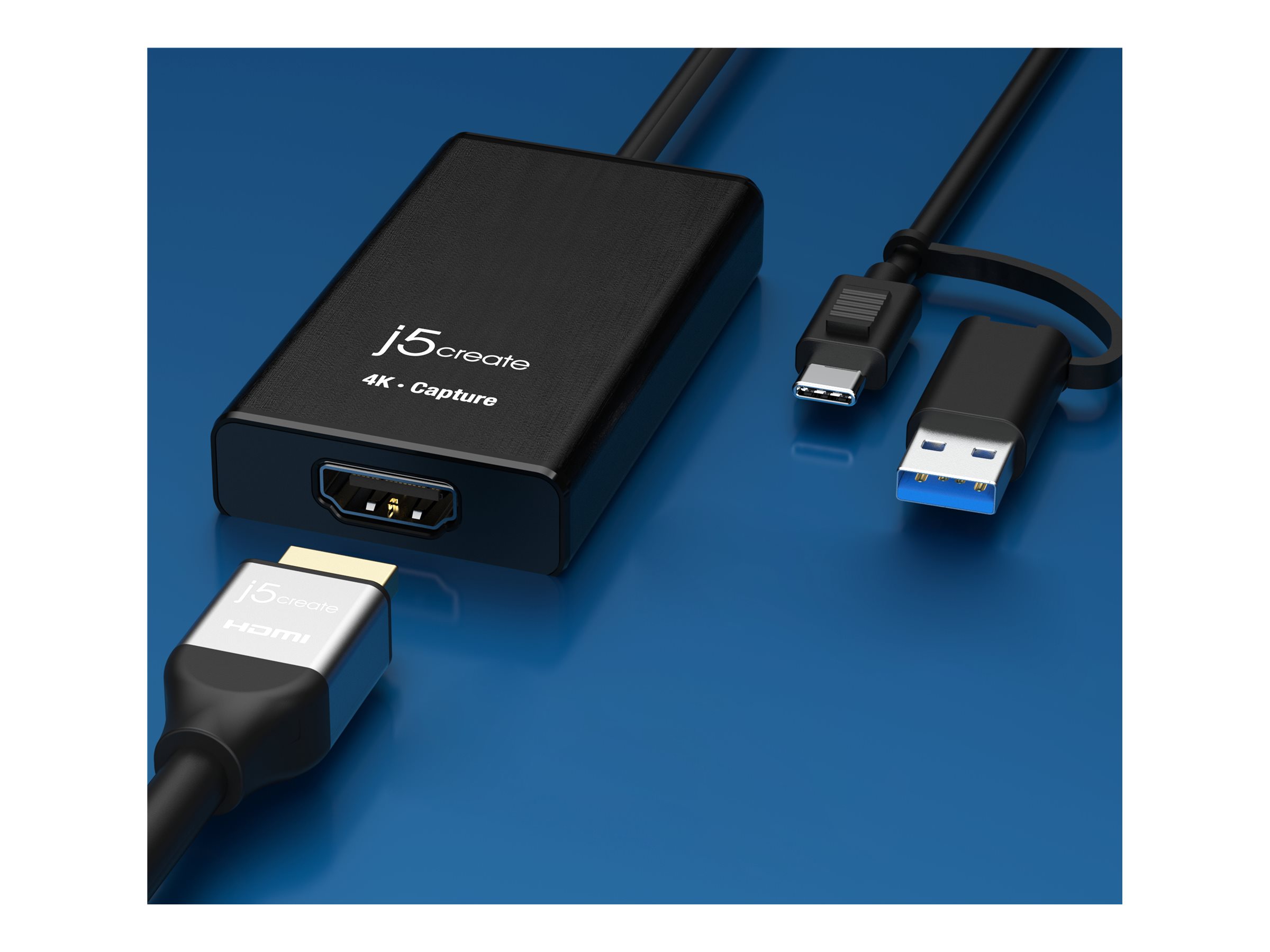 j5create JVA11 - Videoaufnahmeadapter - USB 3.2 Gen 1, USB-C 3.2 Gen 1, Ansicht 4