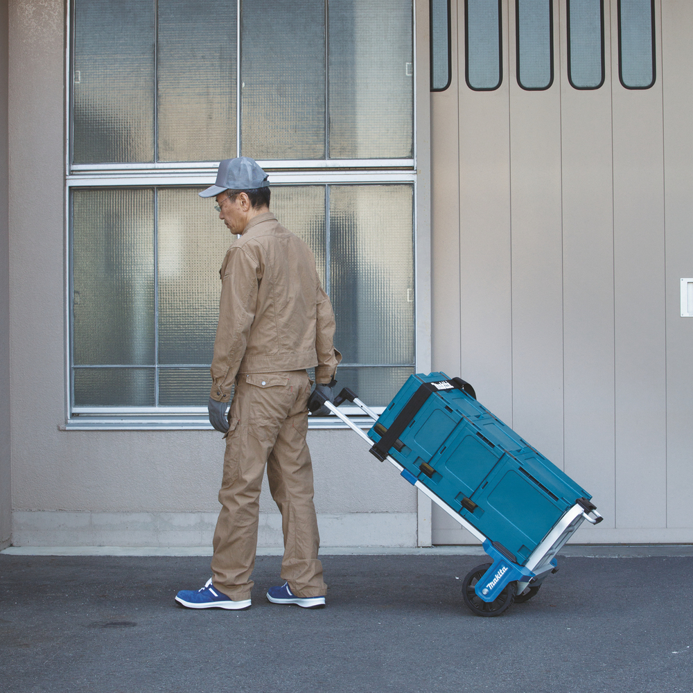 Makita TR00000001 - Transportwagen - Schwarz - Blau - Weiß - 125 kg - 2 Rad/Räder, Ansicht 3