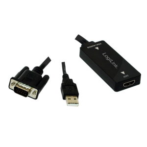 LogiLink VGA with Audio to HDMI Converter - Videokonverter, Ansicht 2