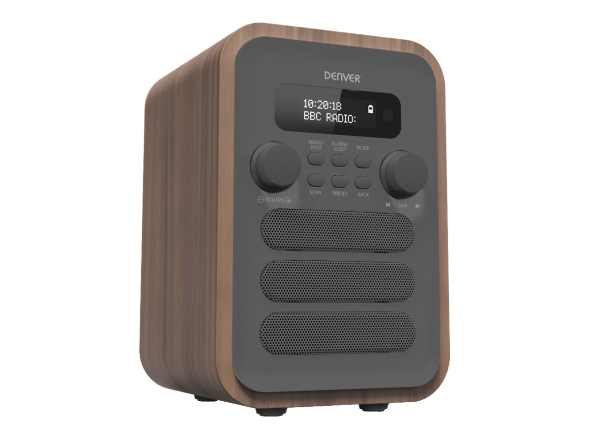 Inter Sales DENVER DAB-48 - DAB-Radio - 2.5 Watt (Gesamt), Ansicht 3