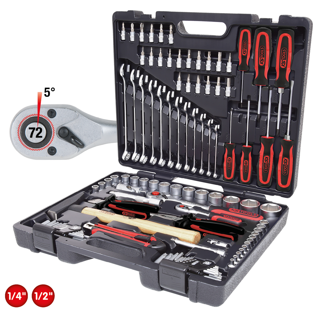 KS TOOLS Werkzeugset - 97 Stücke - in Koffer, Ansicht 2
