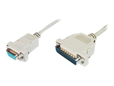 DIGITUS ASSMANN - Druckerkabel - DB-25 (M) zu DB-9 (W)