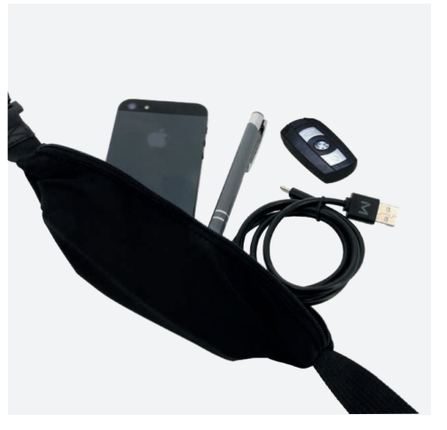 Mobilis Schultergurt für Tragetasche - universell, sicheres Öffnungssystem, erweiterbares Fach, 2 Befestigungspunkte, Ansicht 3