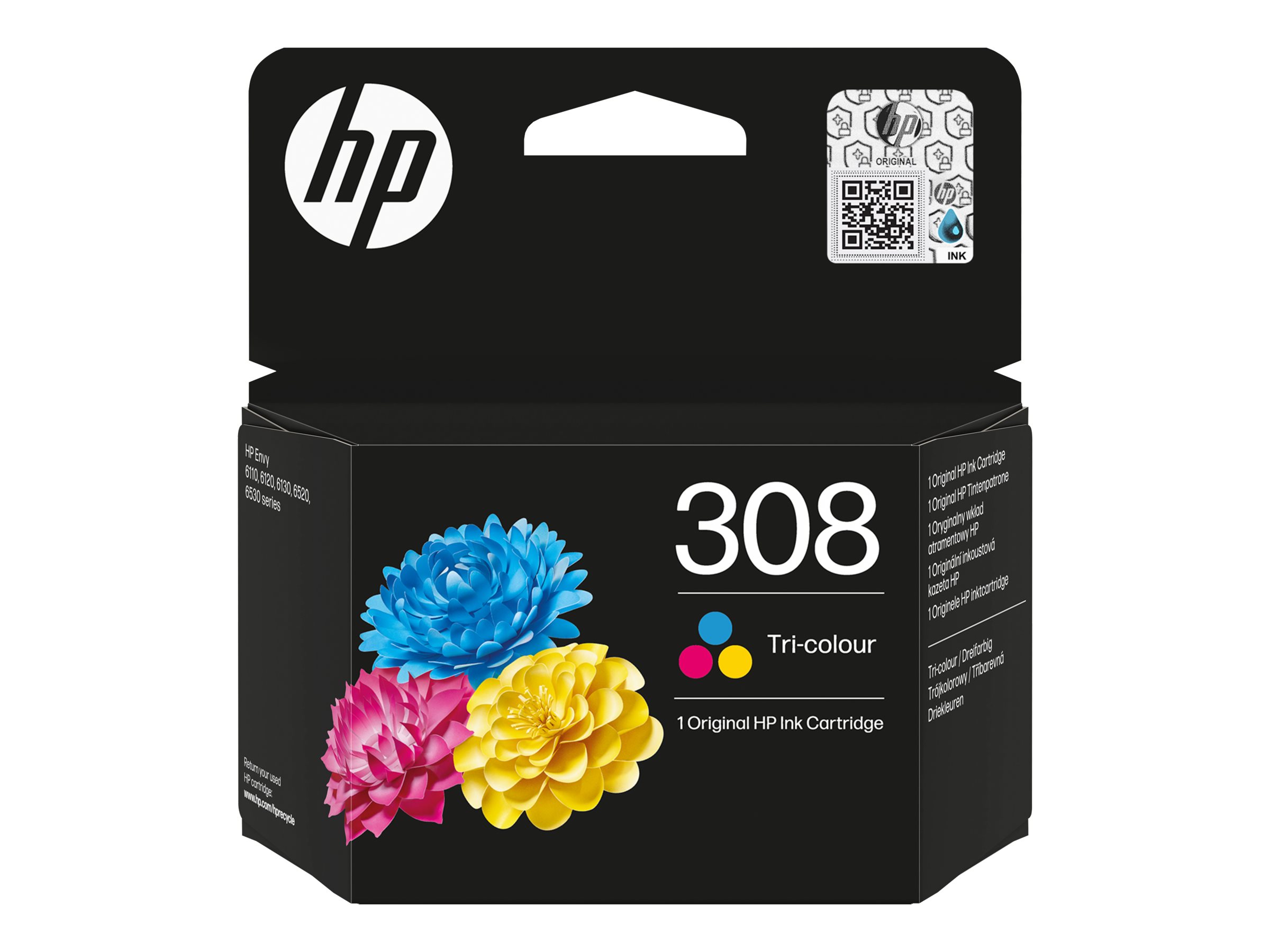 HP 308 - Gelb, Cyan, Magenta - original - Tintenpatrone