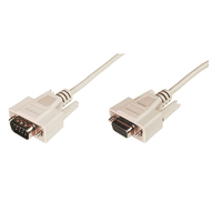 M-CAB Kabel seriell - DB-9 (M) zu DB-9 (W)