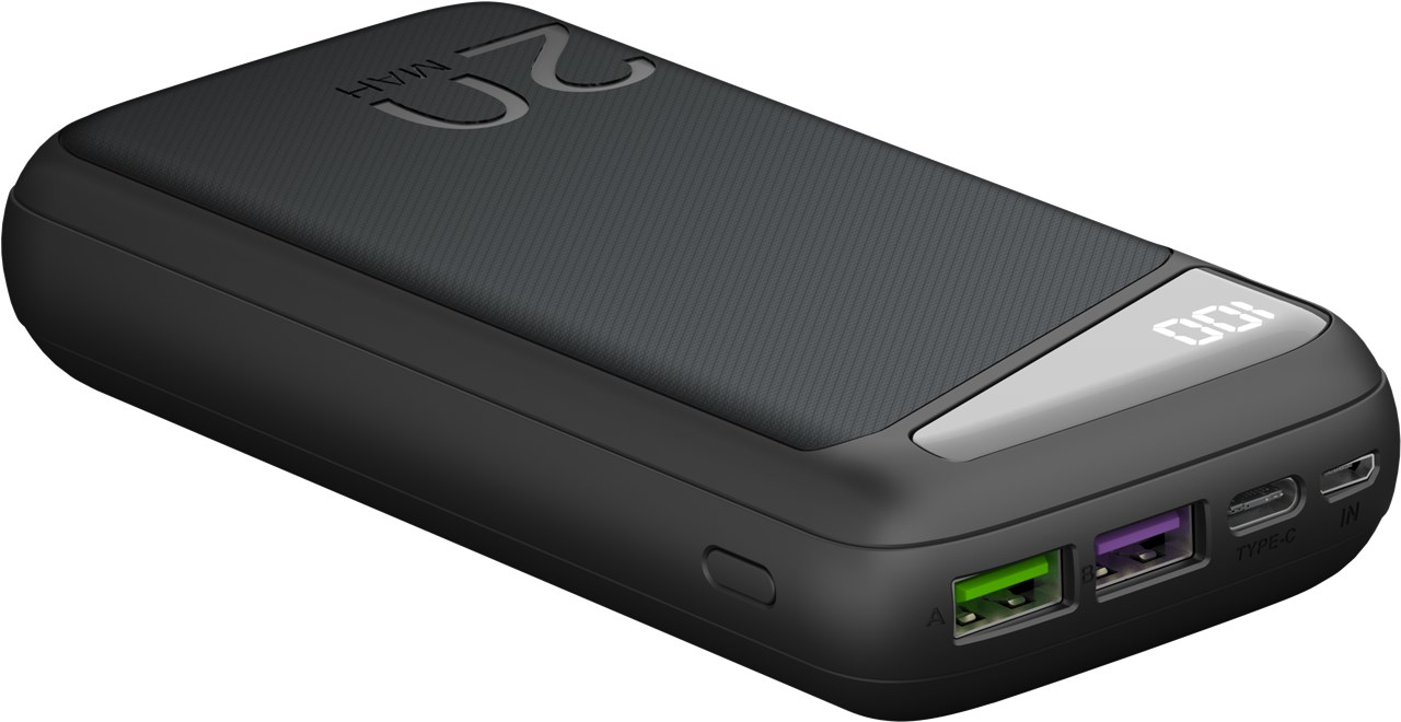 Wentronic Goobay Schnelllade-Powerbank 20.000 mAh USB-C PD QC 3.0 53939, Ansicht 2
