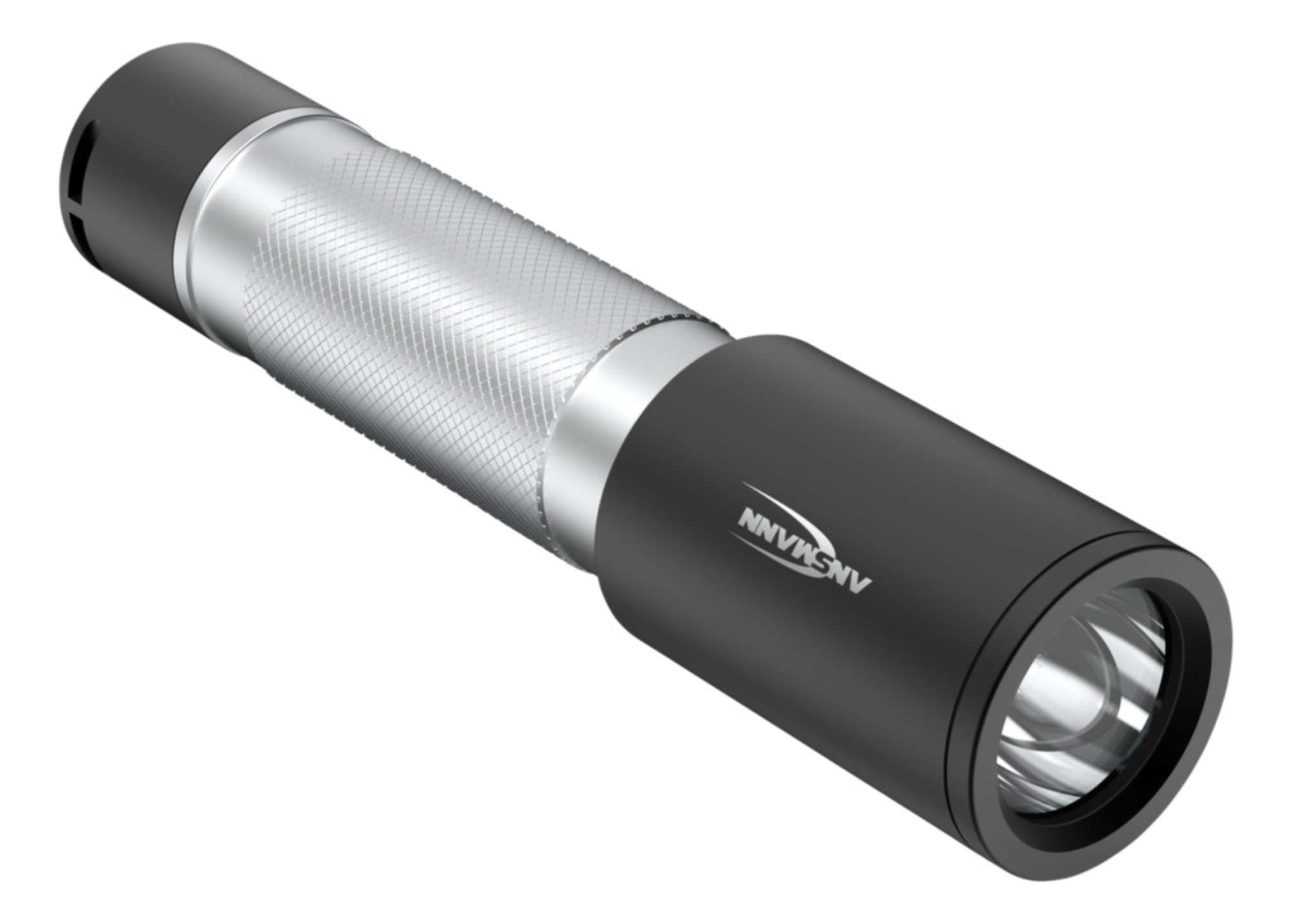 Ansmann Daily Use 300B - Universal-Taschenlampe - Schwarz - Silber - Aluminium - Tasten - IPX4 - -10 - 50 °C, Ansicht 3