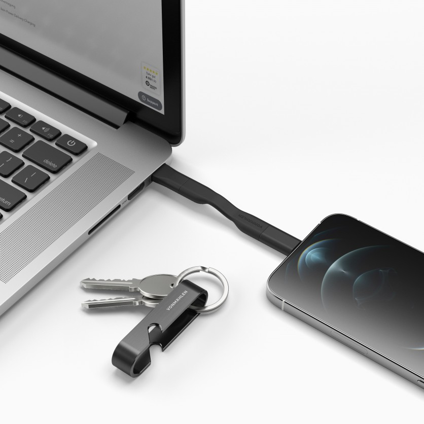 Vonmählen High Six - USB C - USB C - Schwarz, Ansicht 2