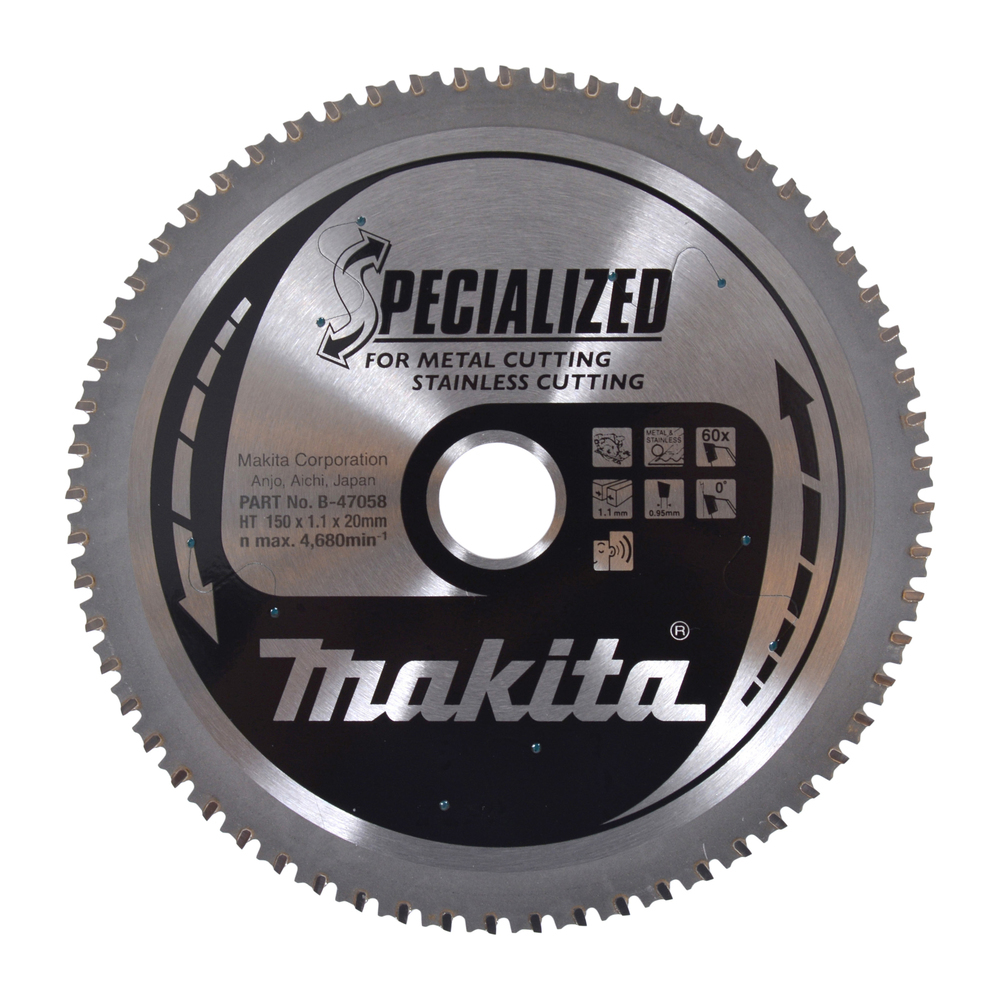 Makita Specialized - Kreissägeblatt - für Metall, Edelstahl, Stahl, Ansicht 2