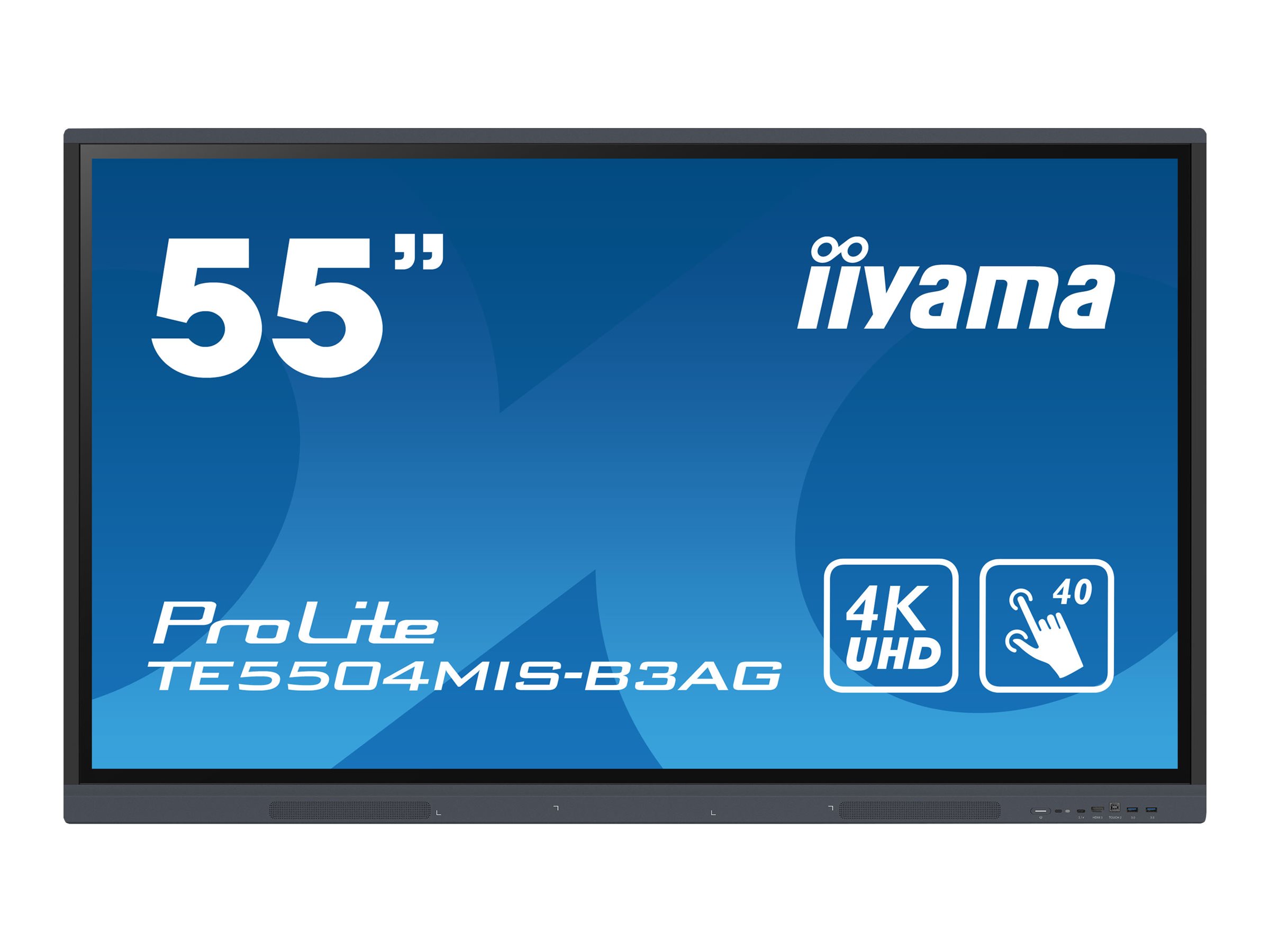 iiyama ProLite TE5504MIS-B3AG, 139cm (55 Zoll), Infrarot, 4K, schwarz