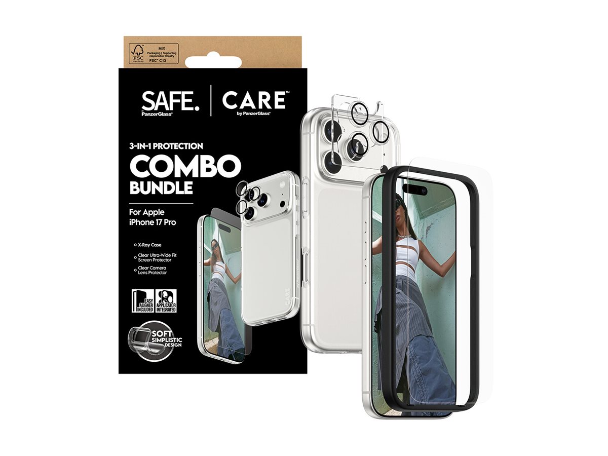 PanzerGlass SAFE. CARE 3-in-1 Fashionable Combo Bundle iPhone 17 Pro, Ansicht 2